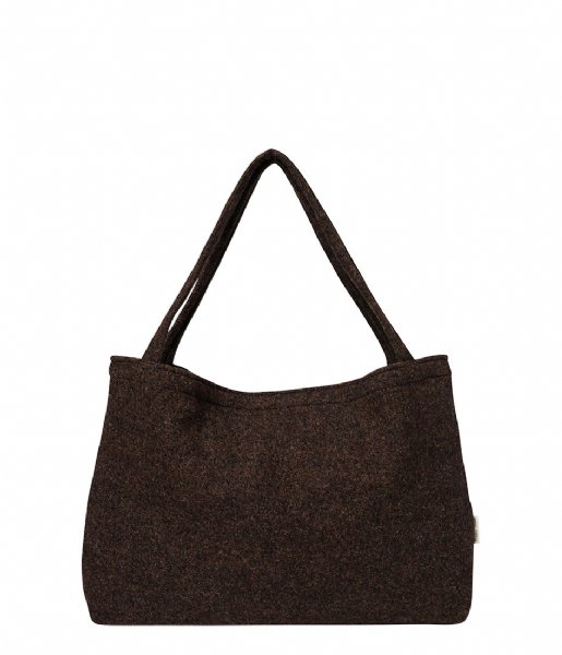 Studio Noos Shopper Woolish Mom Bag wood woolish Studio Noos Shopper Woolish Mom Bag wood woolish