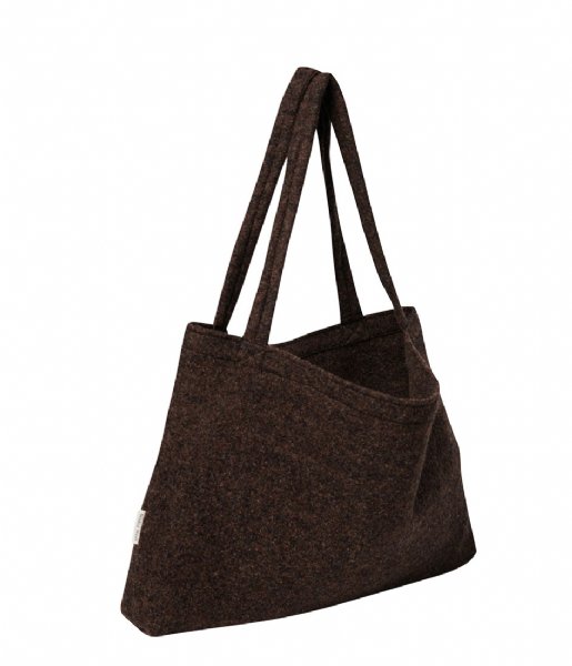 Studio Noos Shopper Woolish Mom Bag wood woolish Studio Noos Shopper Woolish Mom Bag wood woolish