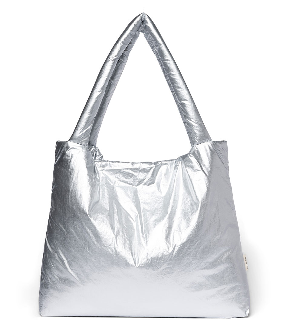 Studio Noos Luiertas Puffy Mom Bag Zilverkleurig online kopen