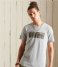 Superdry  Cl Infill Tee Grey Marl (07Q)