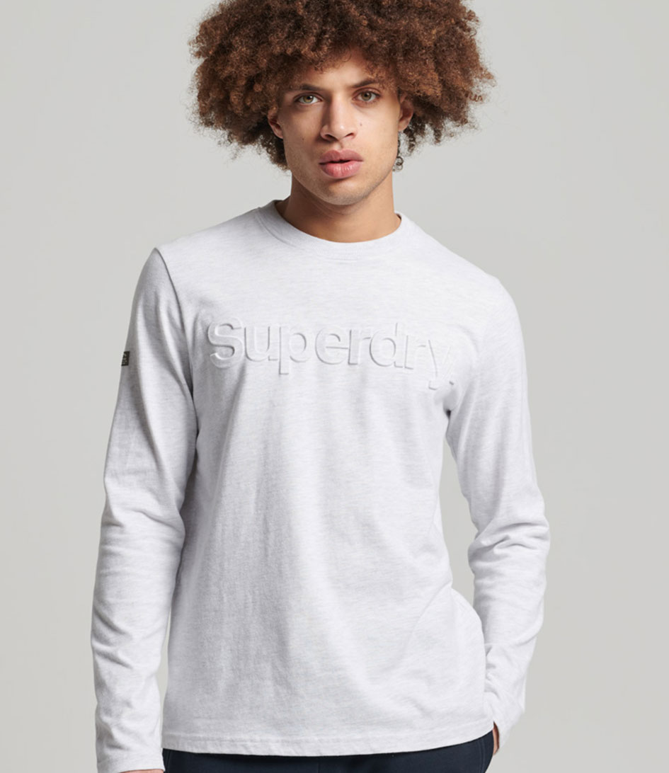 superdry t shirt wit