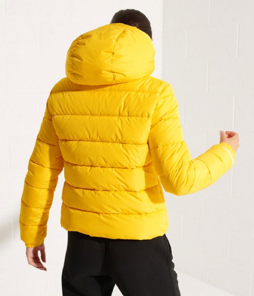Superdry  Hooded Spirit Sports Puffer Nautical Yellow (NWI)