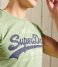 Superdry  Vintage Logo Premium Goods Tee Shamrock Green Grindle (3EW)