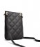 Ted Baker  Partonn Quilted Magnolia Stud Phone Pouch Black