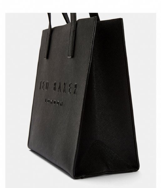 welzijn Chromatisch Categorie Ted Baker Shopper Seacon black | The Little Green Bag