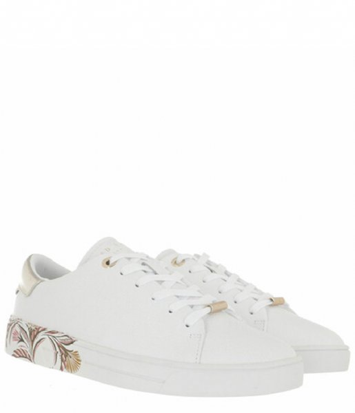Ted Baker  Tiriey Deco Printed Sole Trainer White