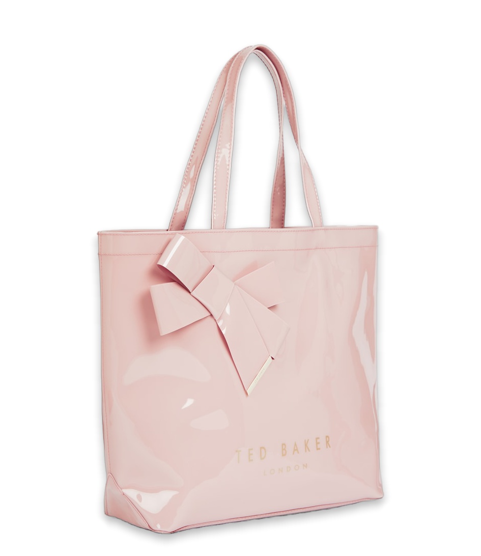 Ted Baker, Bags, Ted Baker Bow Gold Hardware Pastel Green Tote Bag