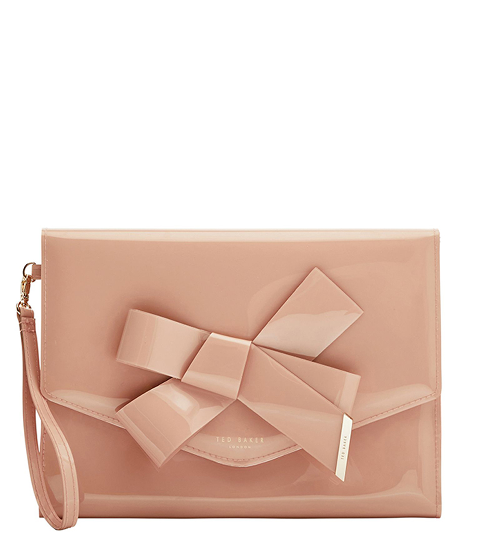 handboeien Koor instant Ted Baker Clutches Nikkey Pale Pink | The Little Green Bag