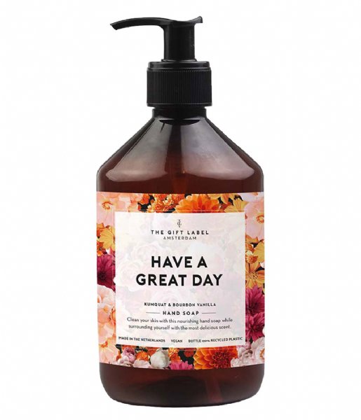 The Gift Label  Handsoap Have a Great Day Have a Great Day