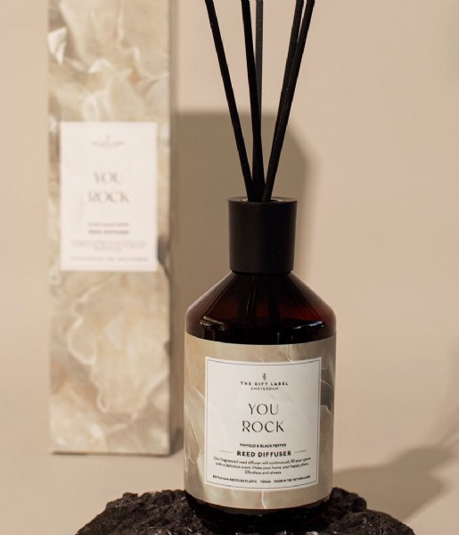The Gift Label  Reed Diffuser 400ml You Rock You Rock