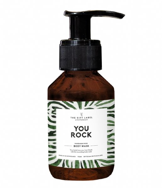The Gift Label  Luxe hand & body care giftset You rock Kumquat & Bourbon Vanilla / Mandarin Musk