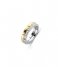 TI SENTO - MilanoZilver Gold Plated Ring 12271ZY Zilver Gold Plated