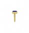 TI SENTO - Milano  Zilver Gold Plated Ring 12272BY Zilver Gold Plated