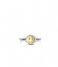 TI SENTO - Milano  Silver Gold Plated Ring 12286ZY Zirconia white yellow gold plated