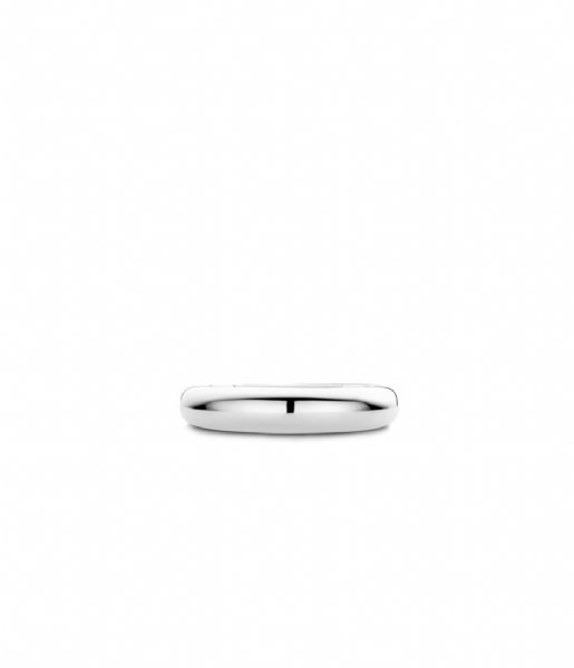TI SENTO - Milano  Silver Platinum Plated Ring 12287SI Silver