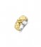 TI SENTO - Milano  Silver Gold Plated Ring 12288SY Silver yellow gold plated