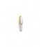 TI SENTO - Milano  Silver Gold Plated Ring 12294MW Mother of pearl