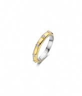 TI SENTO - Milano 925 Sterling Silver Ring 12316ZY Gold Plated