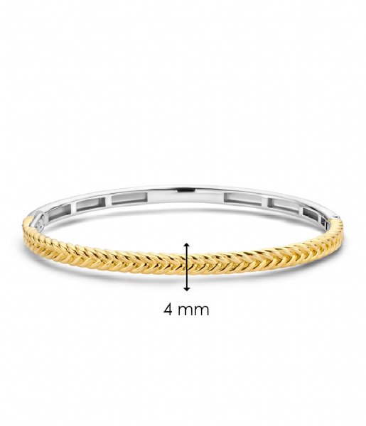 TI SENTO - Milano  925 Sterling Zilveren Armband 2992 Silver Yellow Gold Plated (SY)