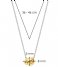 TI SENTO - Milano  Zilver Gold Plated Kettingen 34001SY Zilver Gold Plated