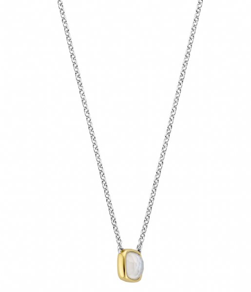 TI SENTO - Milano  925 Sterling Zilveren Ketting 3991 Mother Of Pearl (MW)