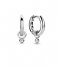 TI SENTO - Milano  925 Sterling Zilveren Earrings 7868 Zirconia white (7868ZI)
