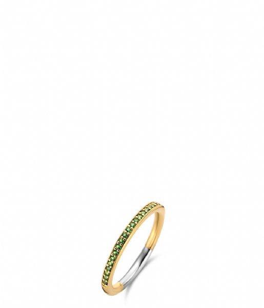 TI SENTO - Milano  925 Sterling Zilver Ring 1923 Emerald (1923EM)