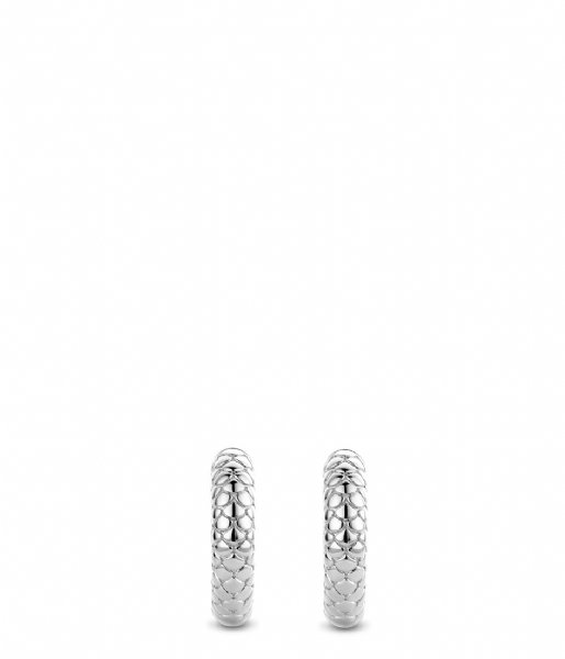 TI SENTO - Milano  925 Sterling Zilver Earrings 7210 Silver Snake (7210SS)