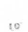 TI SENTO - Milano  925 Sterling Zilver Earrings 7797 Silver Snake (7797SS)