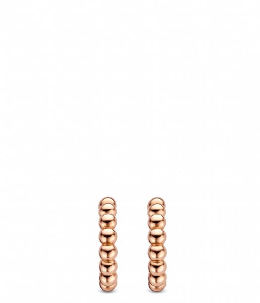 TI SENTO - Milano  925 Sterling Zilver Earrings 7825 Silver rosegold plated (7825SR)