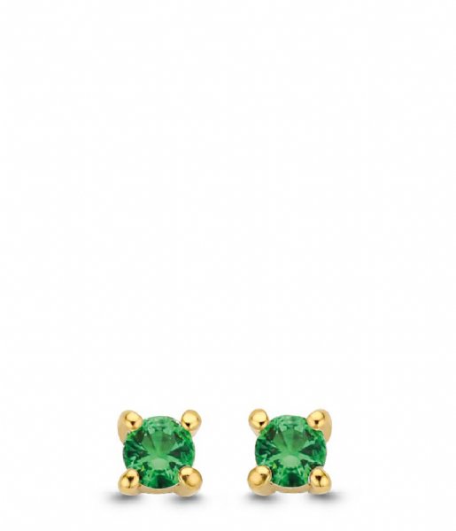 TI SENTO - Milano  925 Sterling Zilver Earrings 7834 Emerald (7834EM)