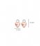 TI SENTO - Milano  925 Sterling Zilveren Ear Charms 9231 Nude (9231NU)