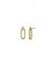 TI SENTO - Milano  925 Sterling Zilveren Earrings 7847 Silver Yellow Gold Plated (7847SY)
