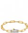 TI SENTO - Milano Armband 925 Sterling Zilveren Armband 2936 Silver gold plated (2936SY) TI SENTO - Milano Armband 925 Sterling Zilveren Armband 2936 Silver gold plated (2936SY)