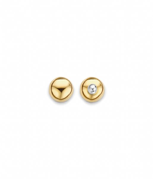 TI SENTO - Milano  925 Sterling Zilveren Earrings 7841 Silver Yellow Gold Plated (7841SY)