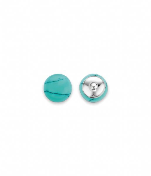 TI SENTO - Milano  925 Sterling Zilveren Earrings 7841 Turquoise (7841TQ)