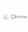 TI SENTO - Milano  925 Sterling Zilveren Earrings 7841 Pearl White (7841PW)