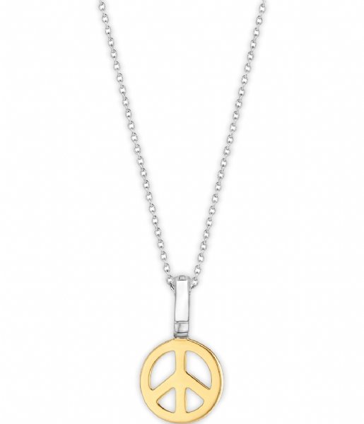 TI SENTO - Milano  925 Sterling Zilveren Pendant 6803 Silver Yellow Gold Plated (6803SY)