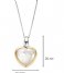 TI SENTO - Milano  925 Sterling Zilveren Pendant 6807 Mother Of Pearl (6807MW)