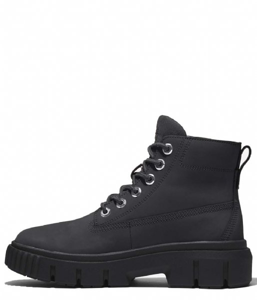 Timberland  Greyfield Leather Boot Black (1)