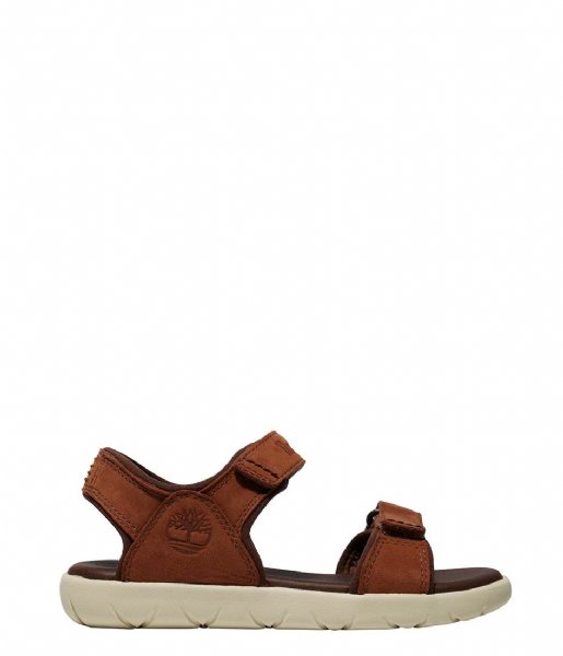 Timberland  Nubble Sandal Leather 2 Strap Cappuccino