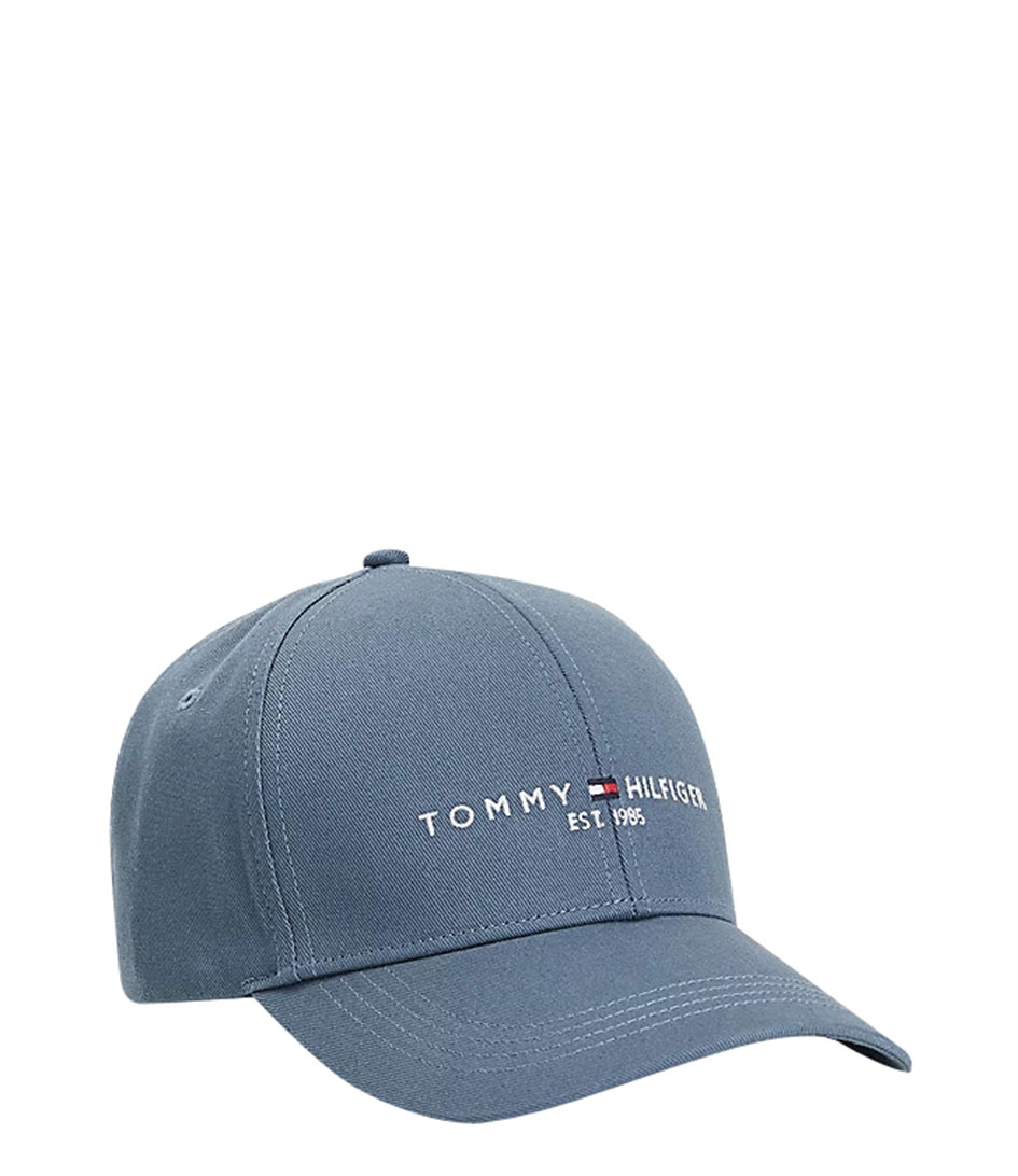 Tommy Hilfiger Hats and caps Established Cap Charcoal Blue (DA4) | The  Little Green Bag