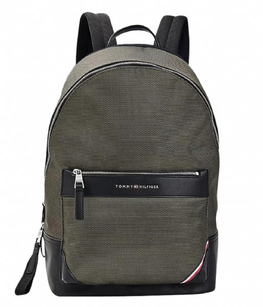 Tommy Hilfiger  1985 Nylon Backpack Army Green (RBN)