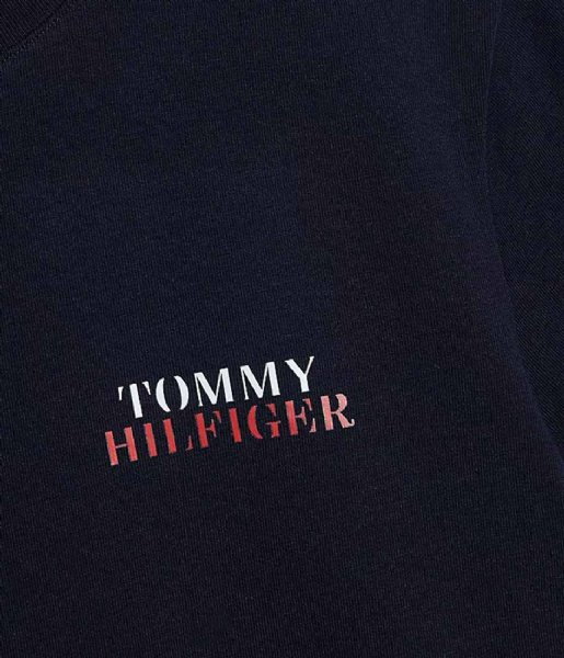 Tommy Hilfiger  Cn Short Sleeve Short Set Desert Sky (DW5)