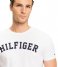 Tommy Hilfiger  Ss Tee Logo White (100)