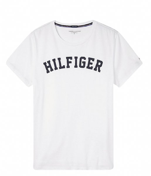 Tommy Hilfiger  Ss Tee Logo White (100)