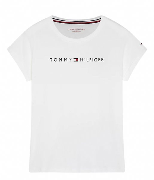 Tommy Hilfiger  Rn Tee Ss Logo White (100)