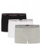Tommy Hilfiger Boxershort 3P Trunk Black grey heather white (004) Tommy Hilfiger Boxershort 3P Trunk Black grey heather white (004)