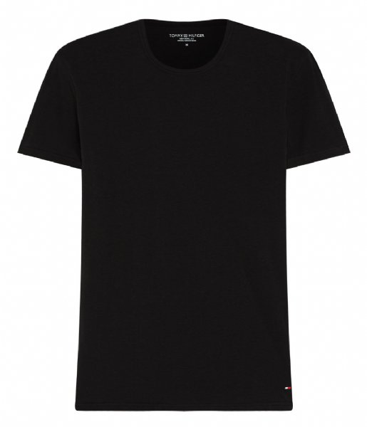 Tommy Hilfiger T-shirt Stretch CN Tee SS 3P Black (990) Tommy Hilfiger T-shirt Stretch CN Tee SS 3P Black (990)