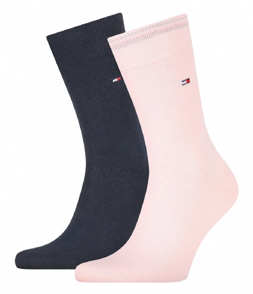 Tommy Hilfiger  Men Sock Classic 2P Pink Blue (102)